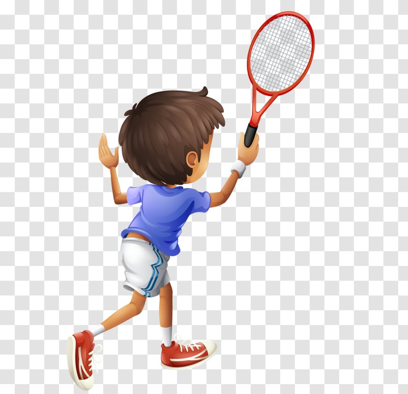 Royalty-free Clip Art - Tennis Racket Accessory - Boy Playing Transparent PNG