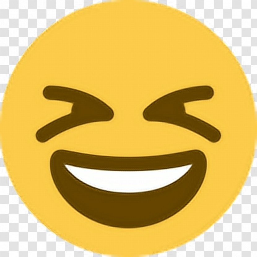 Emoji Emoticon Smiley Eye - Yellow - Mouth Smile Transparent PNG