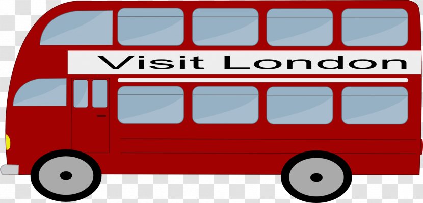 London Double-decker Bus AEC Routemaster Clip Art - Aec - Cartoon Pictures Of Buses Transparent PNG