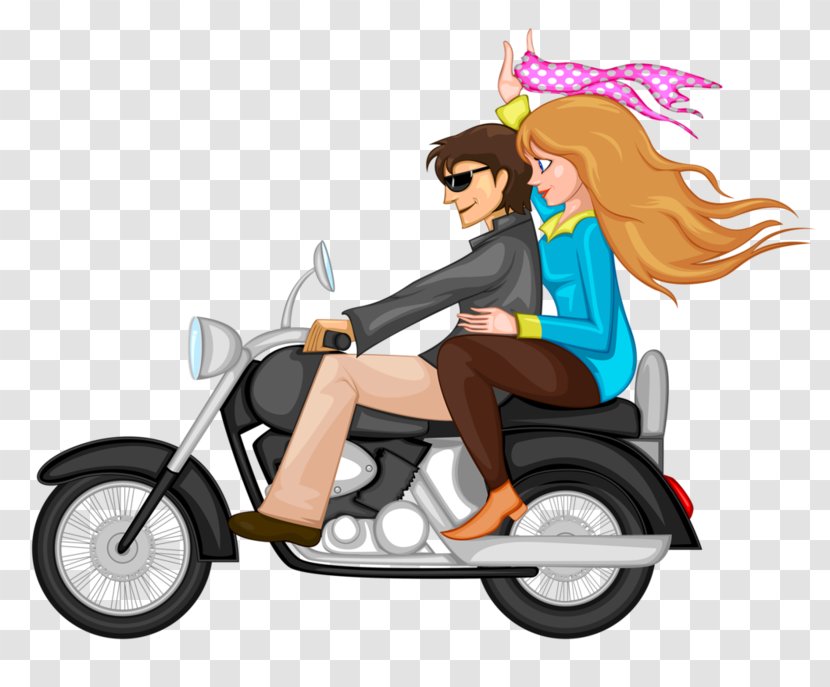 Motorcycle Stock Photography - Couple Transparent PNG