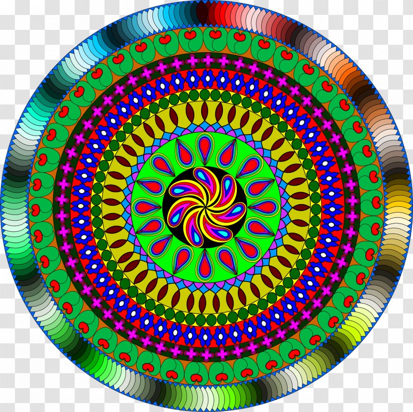 Fidget Spinner Mandala Coloring Book Pattern Transparent PNG