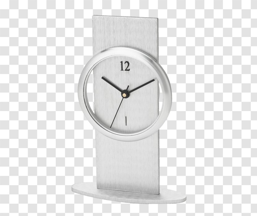 Alarm Clocks Brushed Metal Aluminium Table - Watch Accessory - Clock Transparent PNG