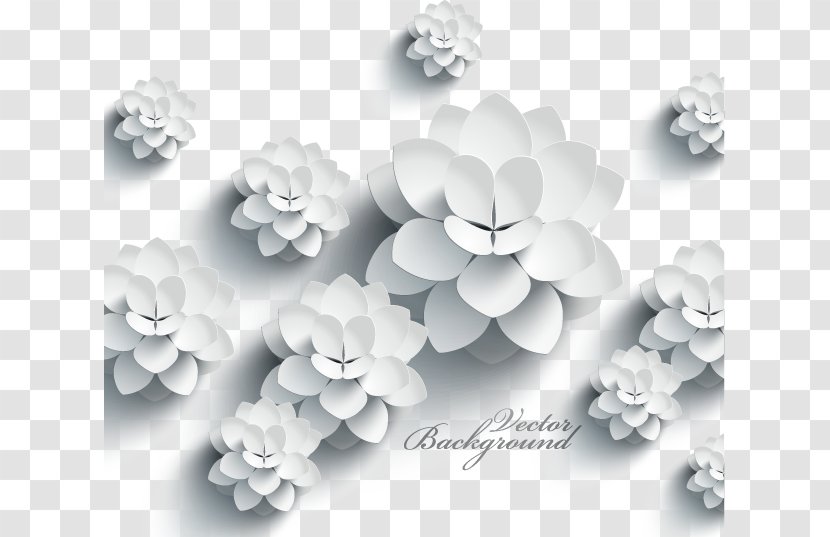 Paper Three-dimensional Space Mural Wallpaper - Business Card - 3d Pattern Shading Picture Transparent PNG