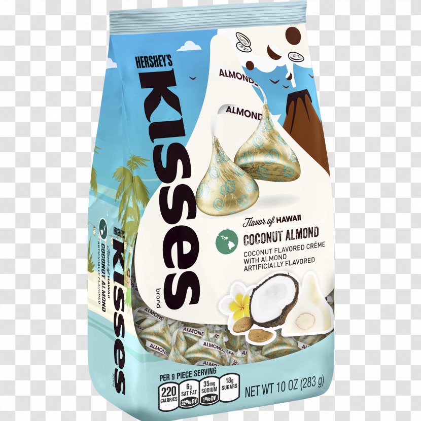 Hershey Bar Reese's Peanut Butter Cups Chocolate Hershey's Kisses The Company - Almond Transparent PNG