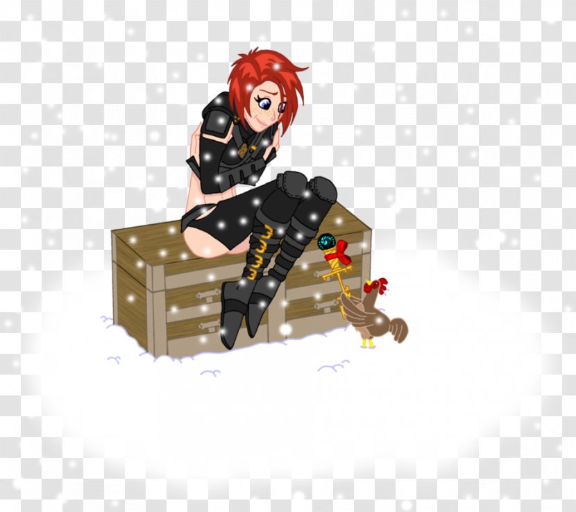 Figurine Character Fiction Animated Cartoon - Gift Giving Transparent PNG