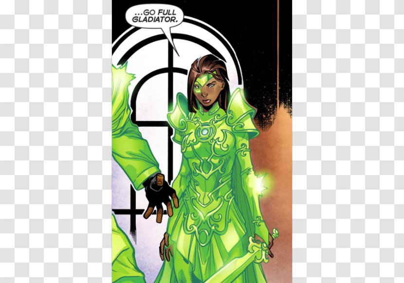 Green Lantern Corps Superhero Jessica Cruz DC Rebirth - Ed Benes - Dc Comics Transparent PNG
