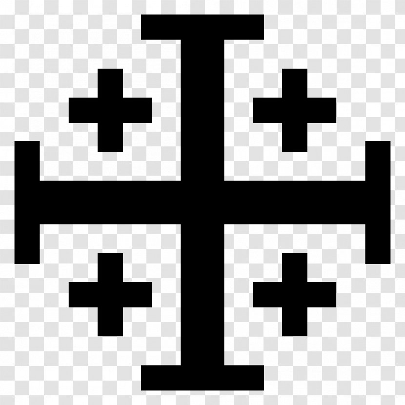 Kingdom Of Jerusalem Cross Christian Transparent PNG