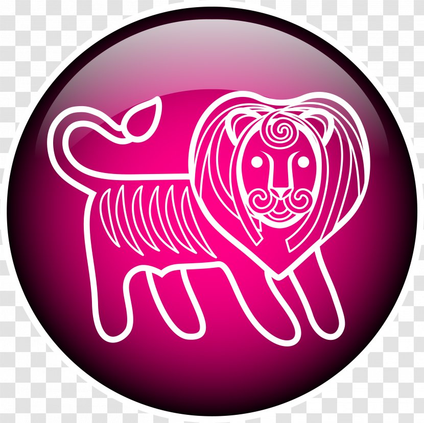 Leo Horoscope Scorpio - Cartoon - Purple Transparent PNG