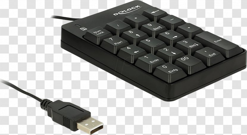 Computer Keyboard Laptop Tab Key Numeric Keypads USB - Wireless Transparent PNG
