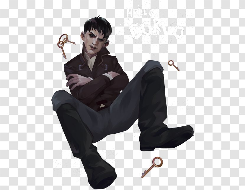 T-shirt Hoodie Dishonored: Death Of The Outsider Neckline Sleeve - Tshirt - Dishonoured Transparent PNG