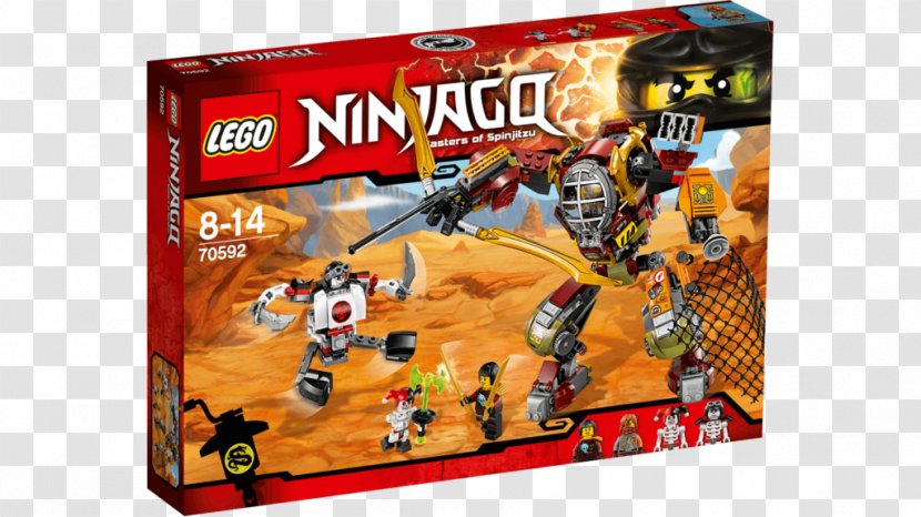 LEGO 70615 THE NINJAGO MOVIE Fire Mech 70756 Dojo Showdown Toy - Lego 70625 Ninjago Samurai Vxl Transparent PNG