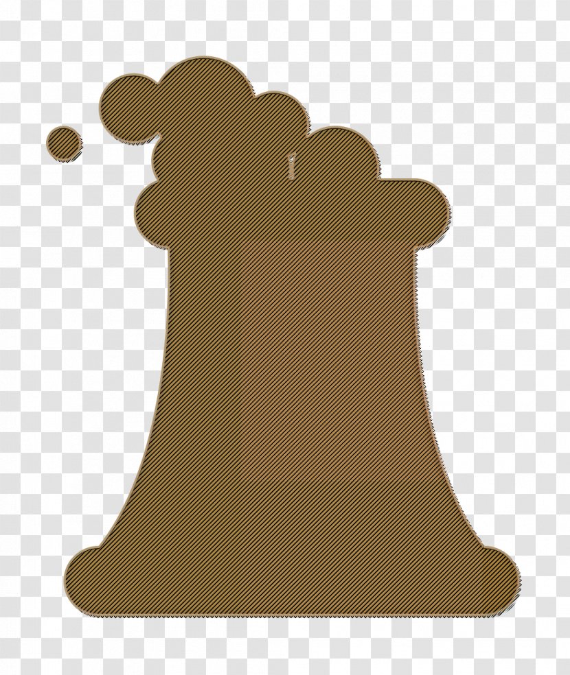 Industrial Icon Plant Polution - Brown - Chess Transparent PNG