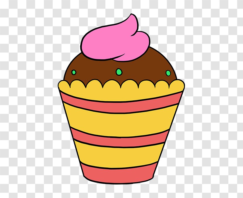 Cupcake Frosting & Icing Drawing American Muffins Image - Cream - At Pattern Transparent PNG