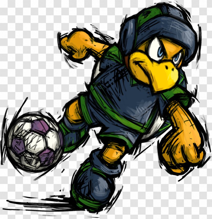 Mario Strikers Charged Super Bros. 3 - Mythical Creature - Hammer Transparent PNG