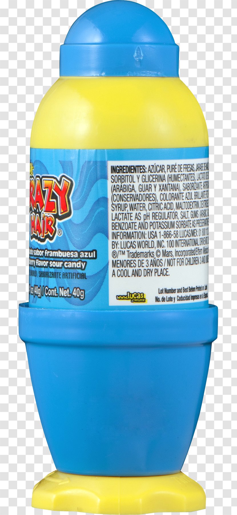 Blue Raspberry Flavor Candy Water Yellow - Liquid Transparent PNG
