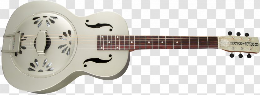 Acoustic-electric Guitar Gibson ES-335 Resonator Acoustic - Neck - Electric Transparent PNG