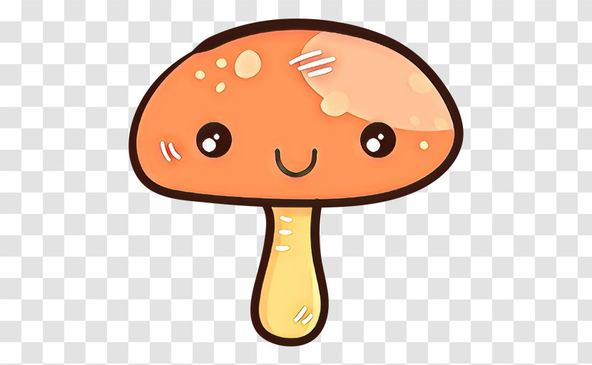 Cartoon Mushroom Nose Material Property Smile Transparent PNG