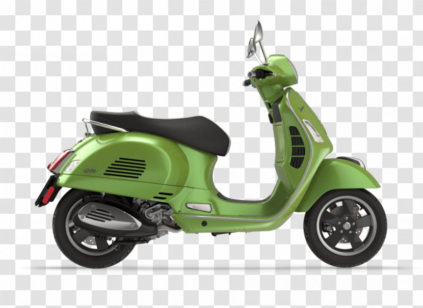 Piaggio Vespa GTS 300 Super Scooter Motorcycle - Cycle World Transparent PNG