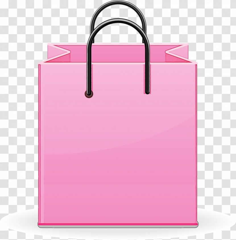 Shopping Bag - Magenta - Office Supplies Transparent PNG