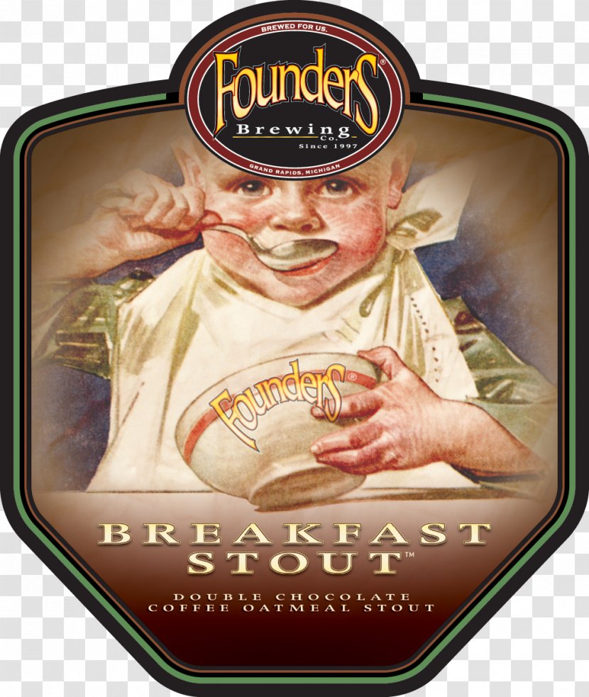 Founders Brewing Company Founder's Breakfast Stout Beer Dirty Bastard Transparent PNG