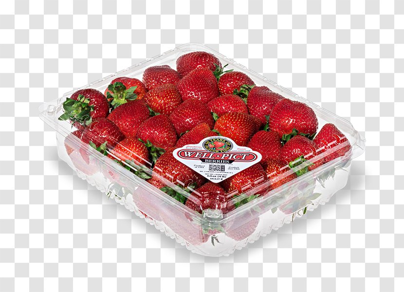 Strawberry Clamshell Packaging And Labeling Fruit - Yamagata Prefecture - Supermarket Membership Card Transparent PNG