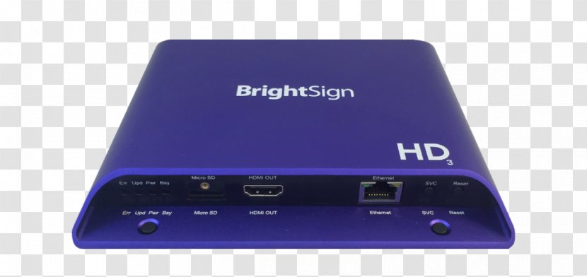 BrightSign HD1023 HD223 Digital Signs Computer Software Network - Electronics - Br Ambedkar Hd Images Transparent PNG