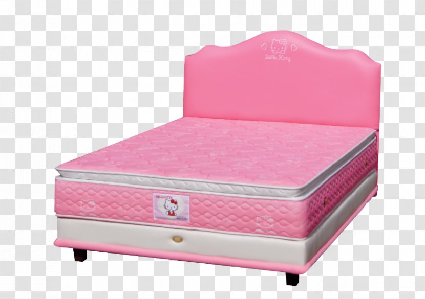 Hello Kitty Mattress Bed Divan Pillow - Furniture - Spring Transparent PNG