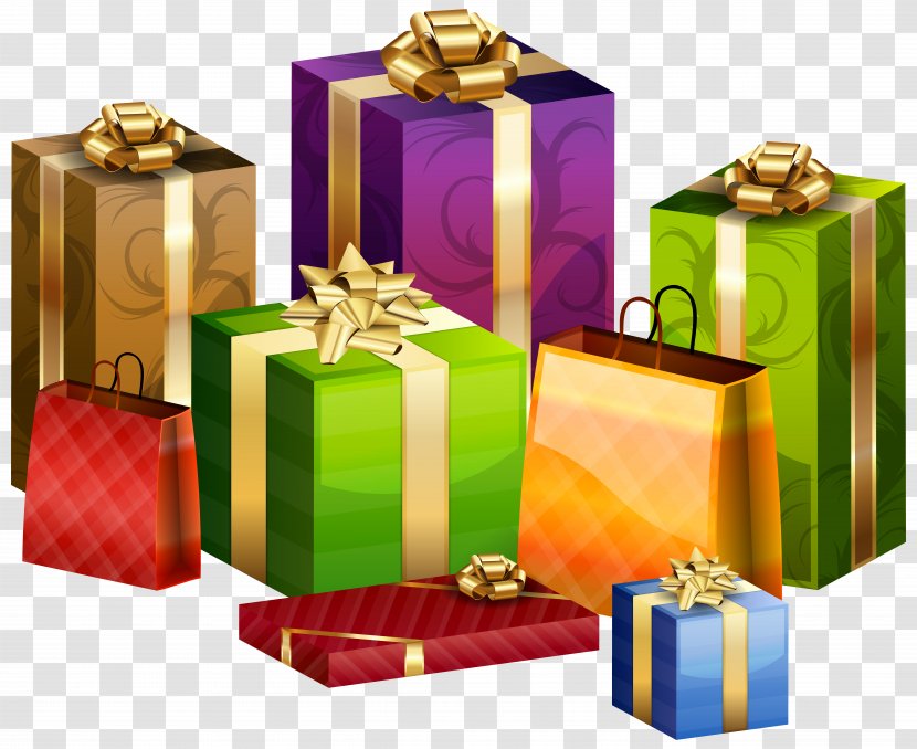 Gift Wrapping Clip Art - Packaging And Labeling - Wrapped Gifts Transparent Image Transparent PNG