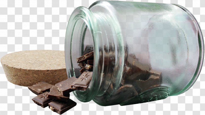 Glass Jar Chocolate Bonbon - Transparency And Translucency - Jars Transparent PNG