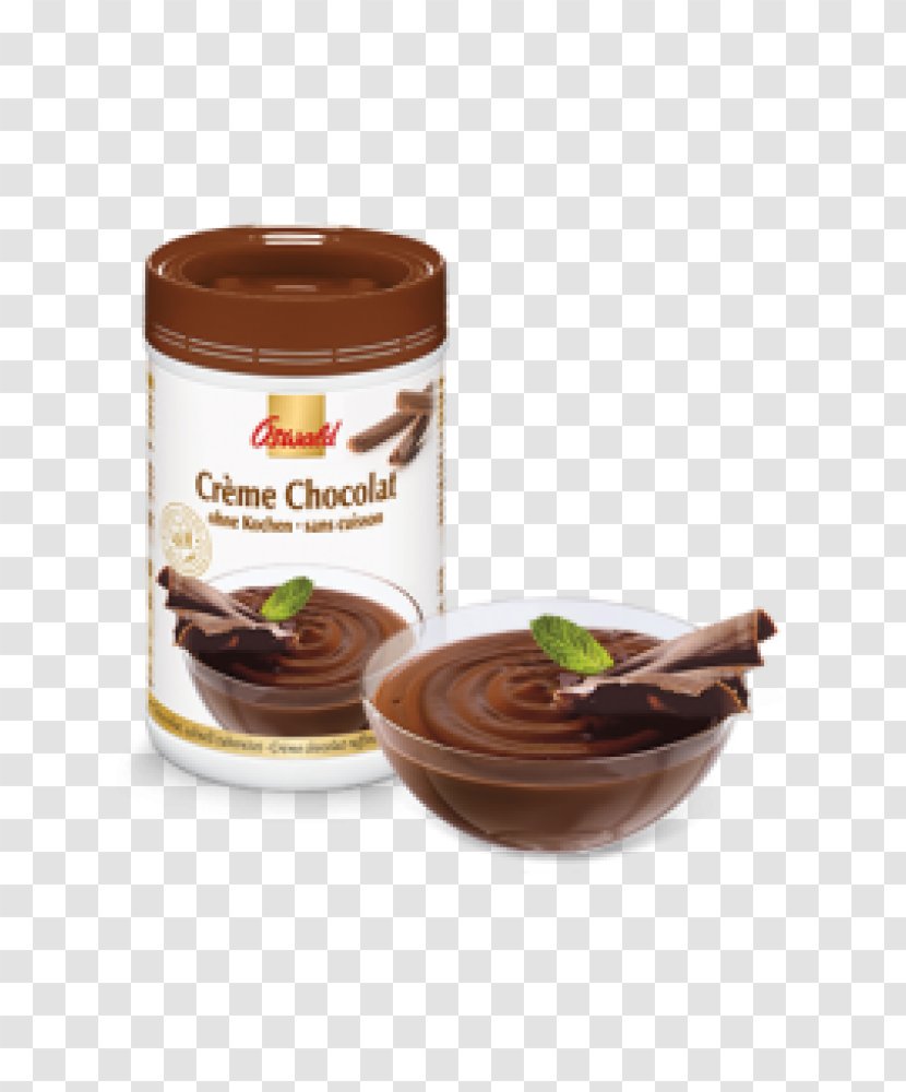 Chocolate Pudding Cream Panna Cotta Mousse - Fondue Transparent PNG