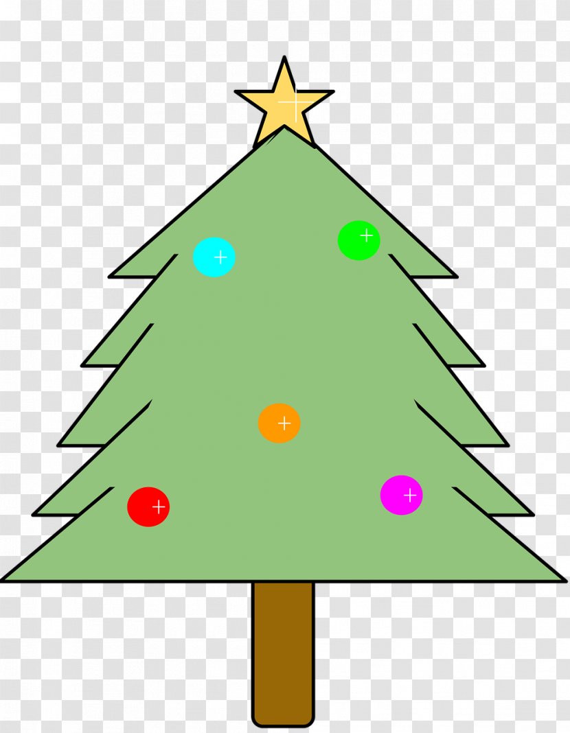 Christmas Tree Spruce Clip Art Fir Ornament Transparent PNG