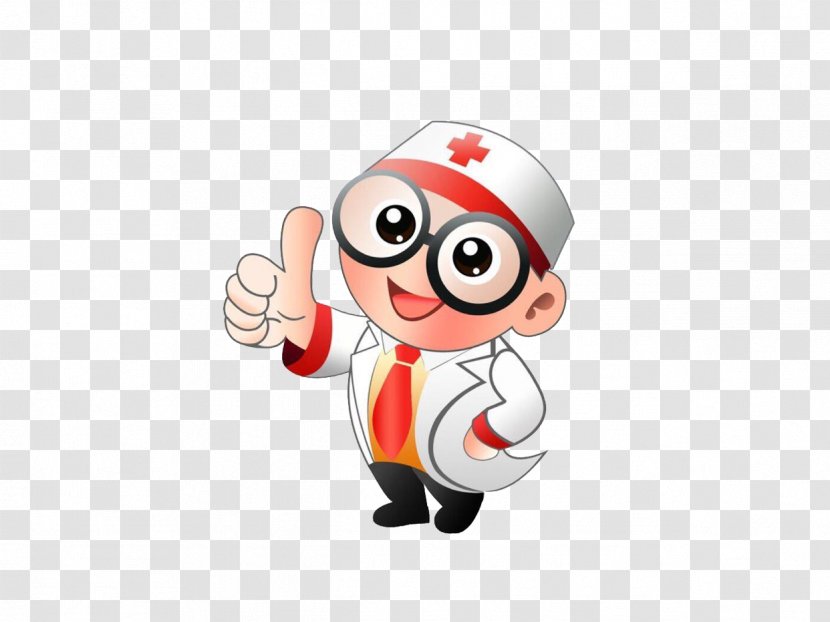 Physician Hospital Otorhinolaryngology - The Chief Doctor Put Up His Thumb Transparent PNG