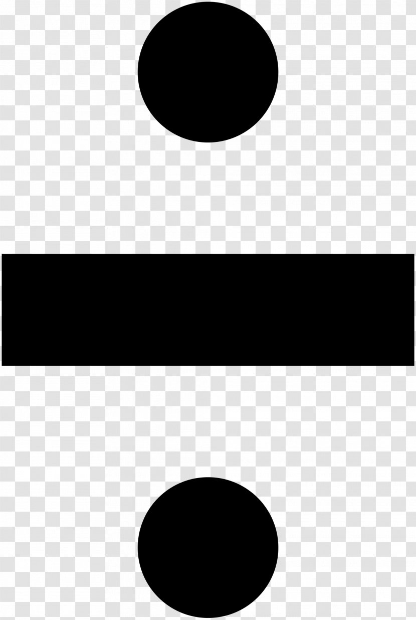 Obelus Division Sign Multiplication Clip Art - Wikipedia Transparent PNG