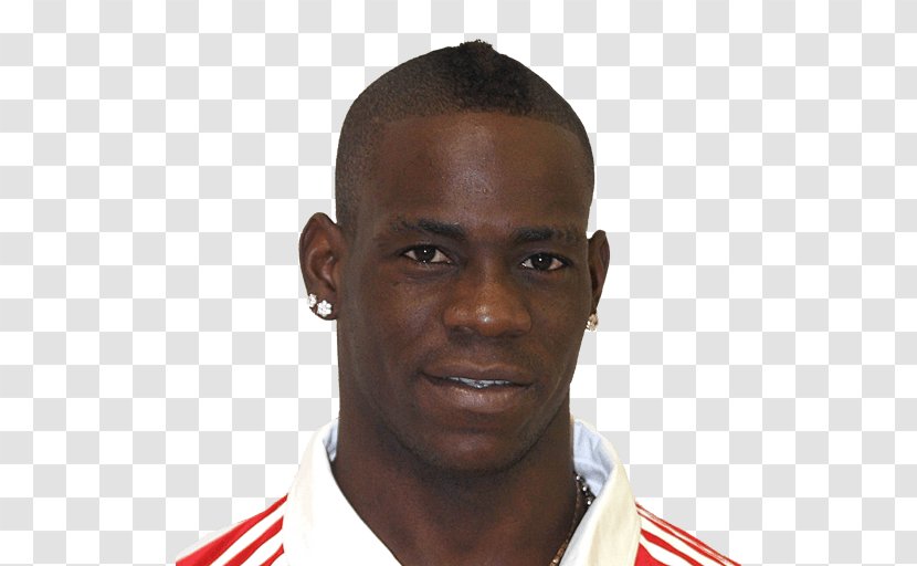 Mario Balotelli Italy National Under-21 Football Team Manchester City F.C. A.C. Milan FIFA 14 - Neck Transparent PNG