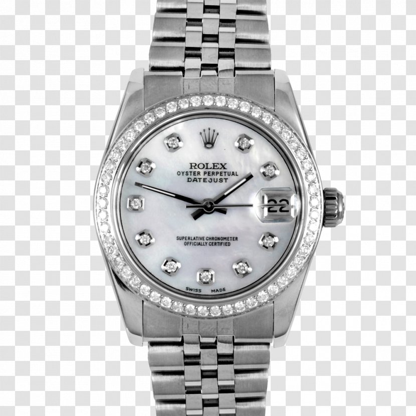 Rolex Datejust Watch Strap Luneta - Breitling Sa Transparent PNG