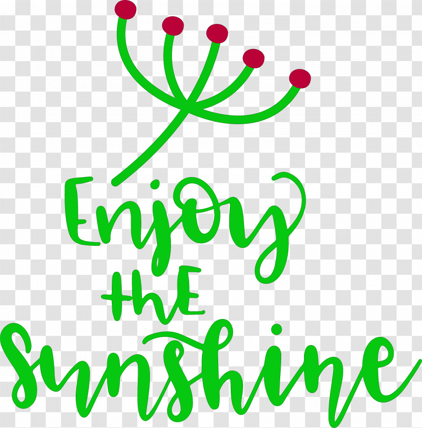 Sunshine Enjoy The Sunshine Transparent PNG