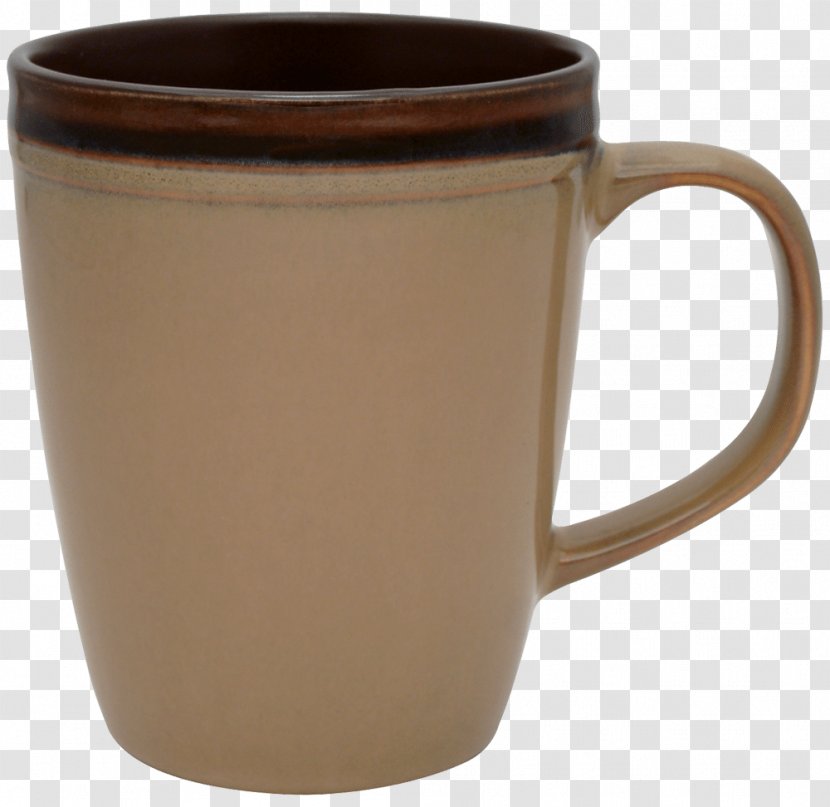 Coffee Cup Mug Ceramic Pottery - Sand Transparent PNG