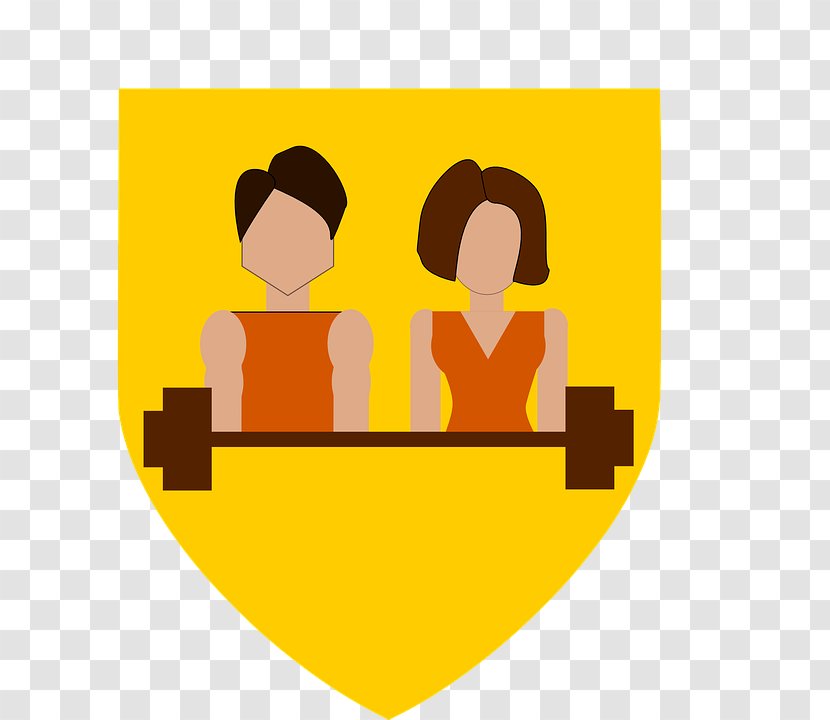 Stock Photography Fitness Centre Physical Exercise Illustration - Heart - Men And Women Gym Transparent PNG