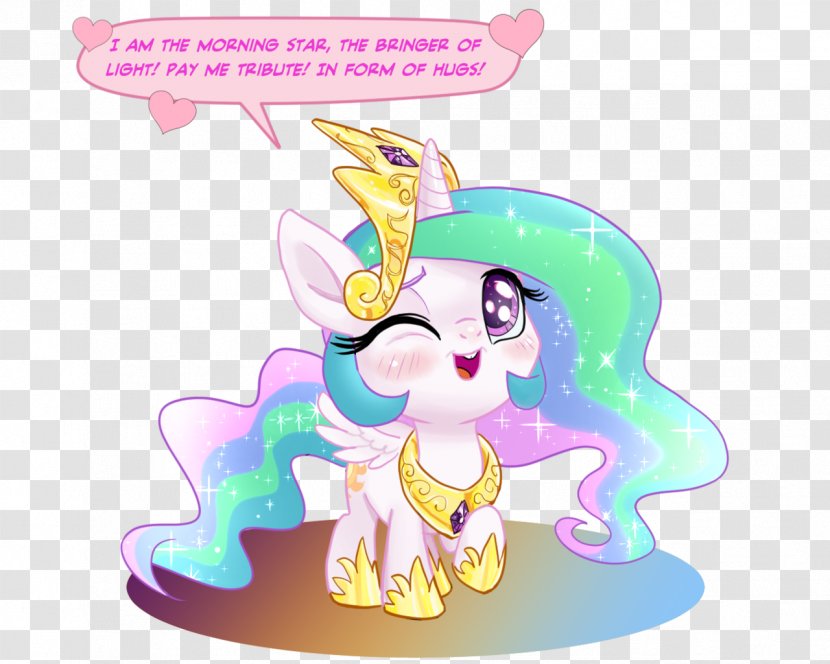 Art Winged Unicorn Princess Celestia Pony Twilight Sparkle - Cartoon - Horseshoe Transparent PNG