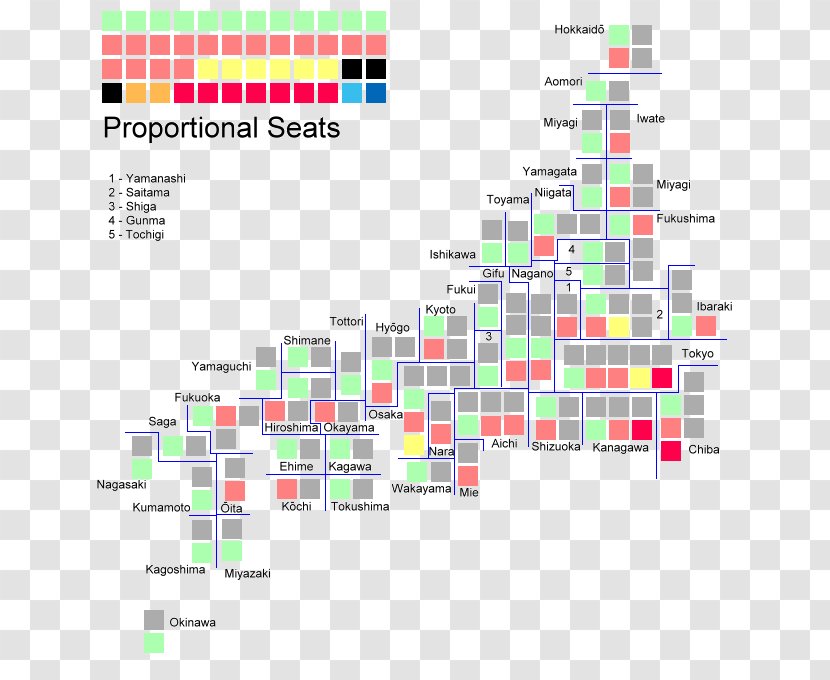 Japanese House Of Councillors Election, 2016 2010 General 2017 Japan - Electoral District Transparent PNG