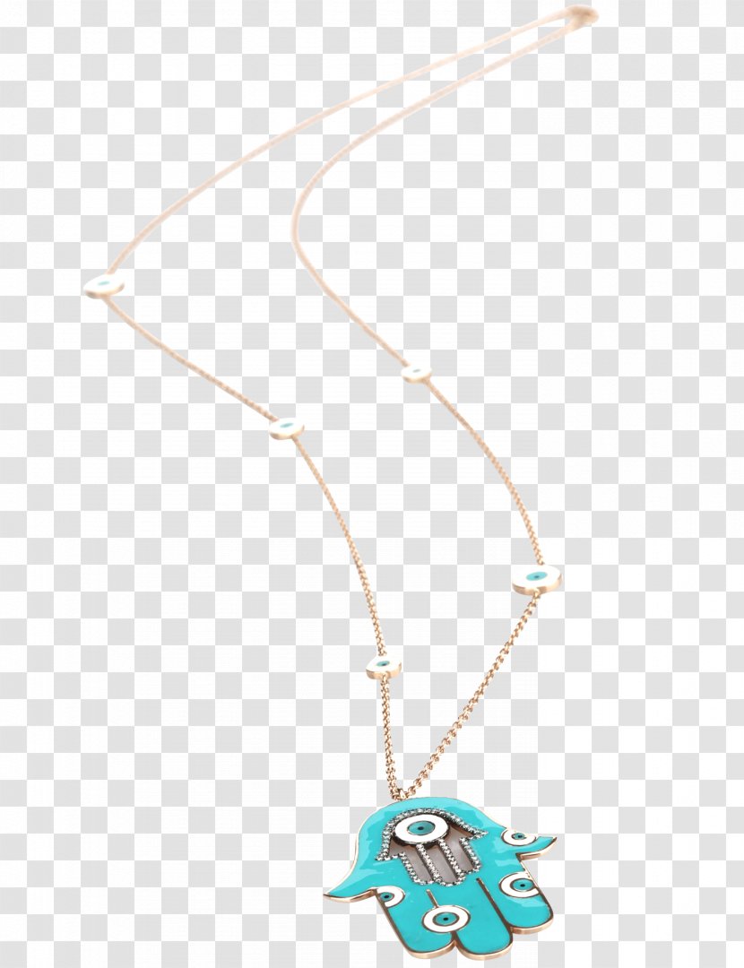 Necklace Charms & Pendants Turquoise Body Jewellery - Neck Transparent PNG