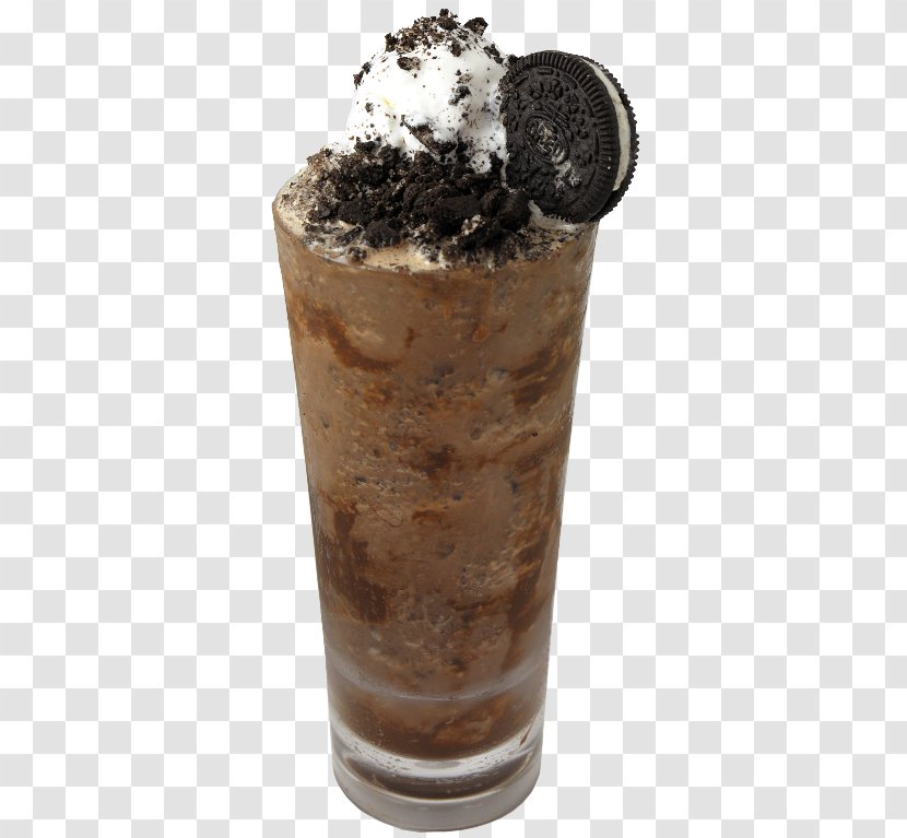 Sundae Milkshake Chocolate Ice Cream Frappé Coffee - Merienda - Oreo Shake Transparent PNG
