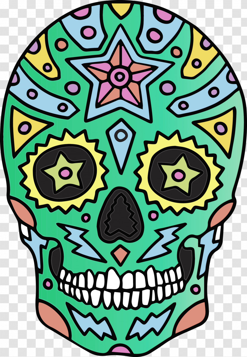 Calavera Day Of The Dead Drawing Blog Watercolor Painting Transparent PNG