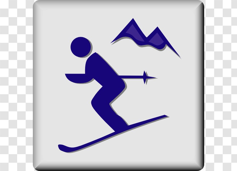 Alpine Skiing Sport Clip Art - Ski Resort - Skier Cartoon Transparent PNG