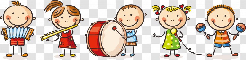 Child Cartoon Play Drawing - Frame - 61 Cute Kids Playing Transparent PNG