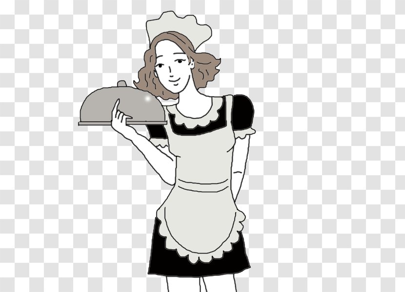 Domestic Worker Waiter Maid Valet Dream - Silhouette Transparent PNG