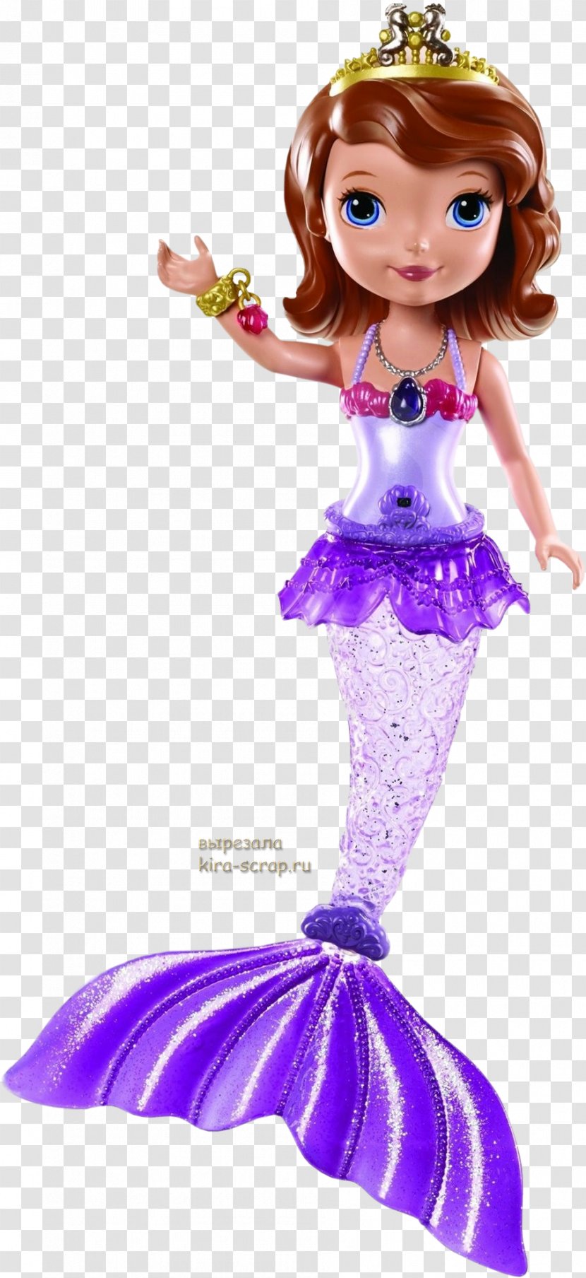 Sofia The First Amazon.com Doll Toy Mermaid Transparent PNG
