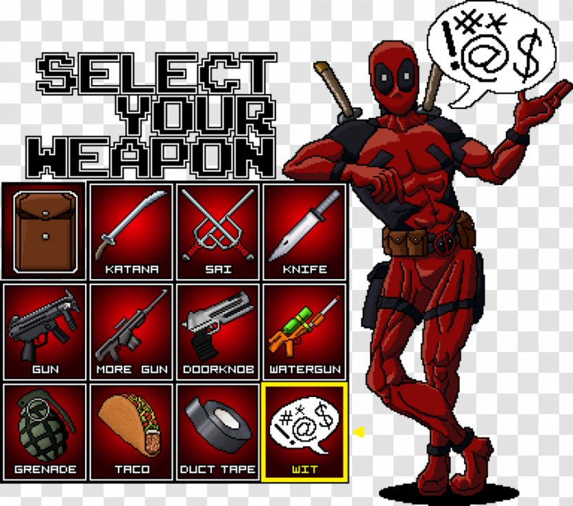 Deadpool YouTube Spider-Man Desktop Wallpaper - Computer - Chimichanga Transparent PNG