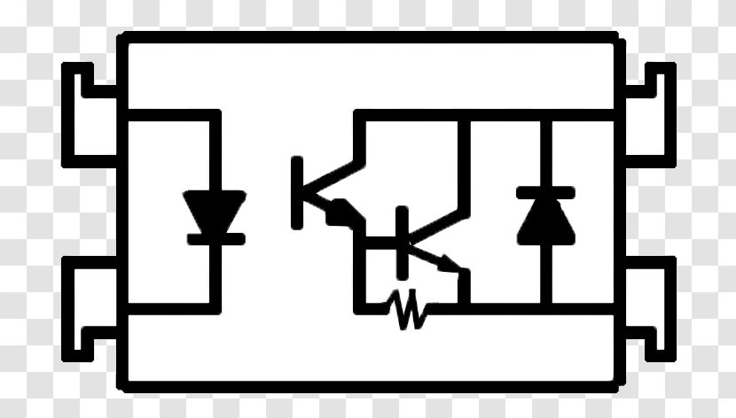 Pinout Opto-isolator Diode Datasheet Electronic Circuit - Text - Anput Silhouette Transparent PNG