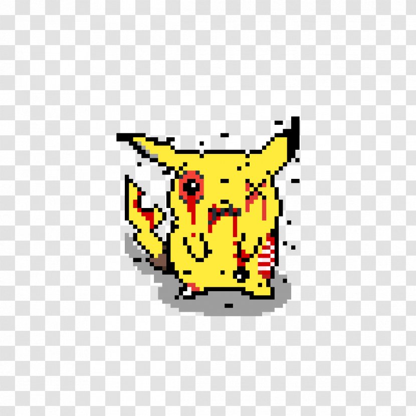 Pixel Art Drawing Image - Area - Pikachu Frame Transparent PNG